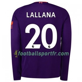 Tenue Liverpool Lallana 20 Exterieur 2018-2019 Maillot de Foot ML